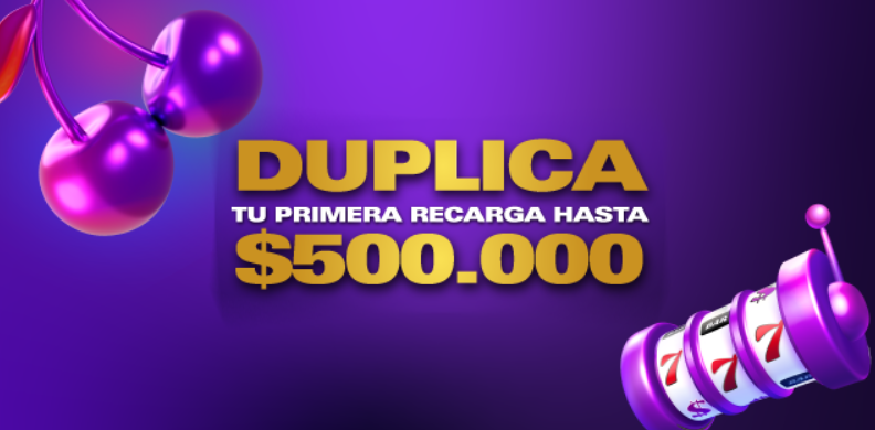 Bono en crédito con primer depósito. Screenshot web oficial Jugadon