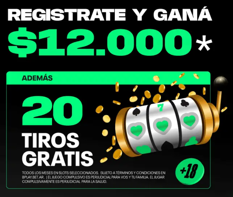 Screenshot bono bienvenida sitio bplay CABA